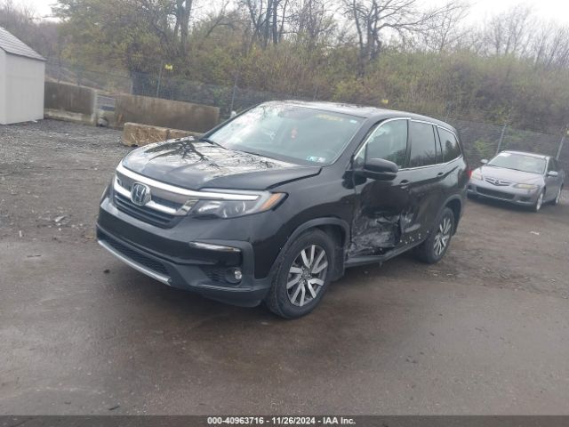 5FNYF6H59KB100252 Honda Pilot Ex-l