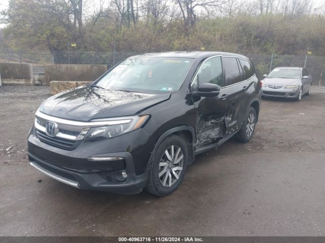 5FNYF6H59KB100252 Honda Pilot Ex-l
