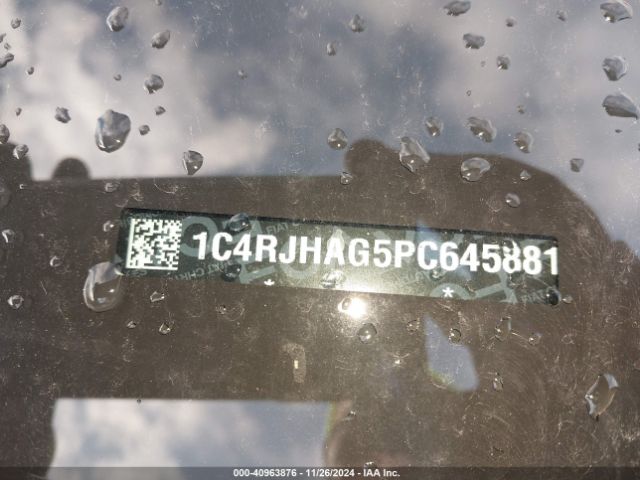 1C4RJHAG5PC645881 Jeep Grand Cherokee Altitude X 4x4