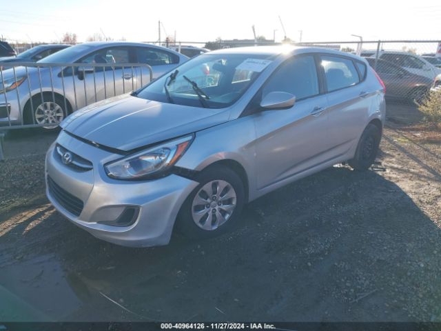 KMHCT5AE9GU283640 Hyundai ACCENT SE