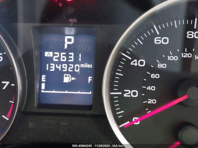 JF2GPAGC5E8310736 Subaru Xv Crosstrek 2.0i Limited