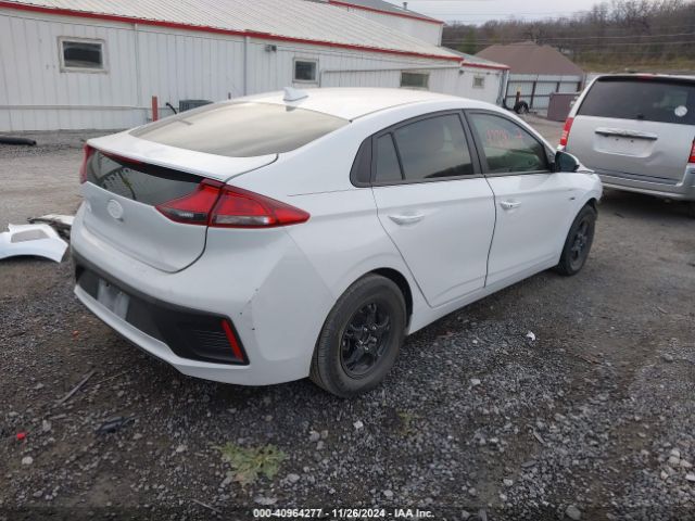 KMHC65LC0HU047737 Hyundai Ioniq Hybrid Blue