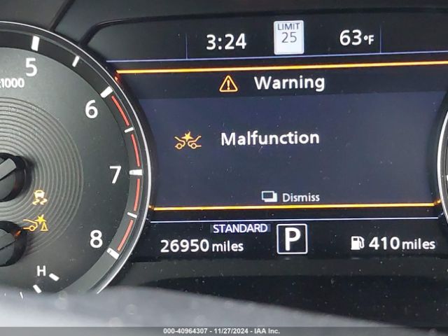 3PCAJ5EA3NF119850 Infiniti Qx50 Sensory