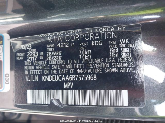KNDEUCAA6R7575968 KIA SELTOS S