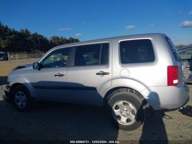 5FNYF3H22EB012703 Honda PILOT LX