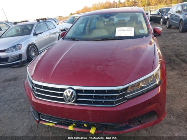 1VWCT7A35HC082529 Volkswagen Passat 1.8t Sel Premium