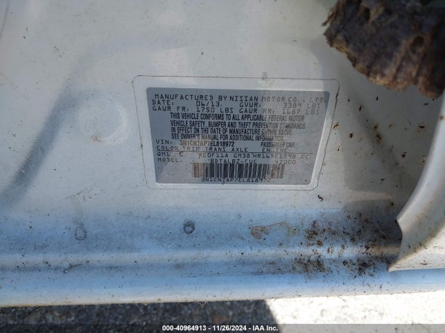 Nissan Versa 1.6 Sv 2014 3N1CN7AP7EL818972 Image 9