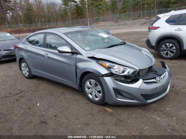 5NPDH4AE6GH680866 Hyundai ELANTRA SE