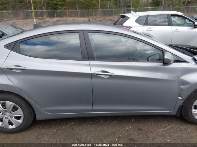 5NPDH4AE6GH680866 Hyundai ELANTRA SE