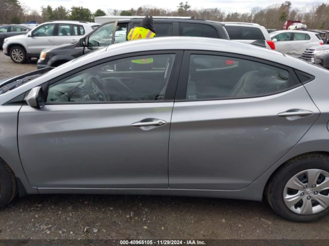 5NPDH4AE6GH680866 Hyundai ELANTRA SE