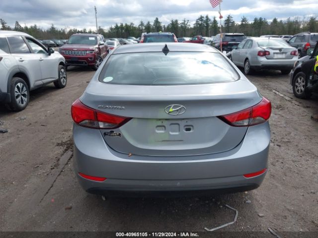 5NPDH4AE6GH680866 Hyundai ELANTRA SE