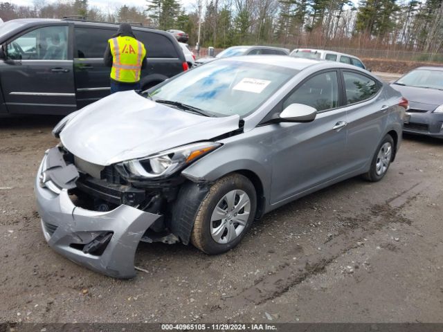 5NPDH4AE6GH680866 Hyundai ELANTRA SE