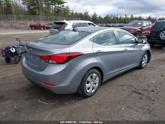 5NPDH4AE6GH680866 Hyundai ELANTRA SE