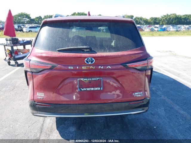 5TDZSKFCXMS036019 Toyota Sienna Limited