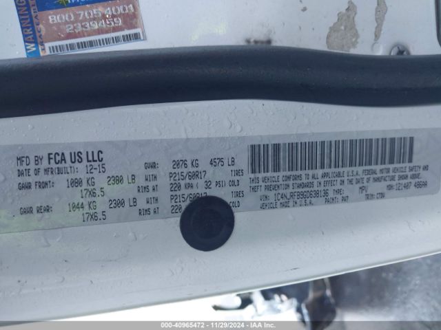 1C4NJRFB9GD638136 Jeep Patriot Latitude