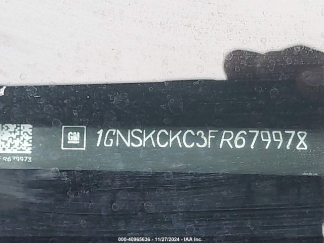 1GNSKCKC3FR679978 Chevrolet Tahoe Ltz