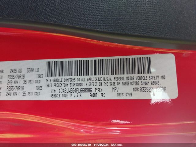 1C4BJWEG4FL668986 Jeep Wrangler Unlimited Sahara