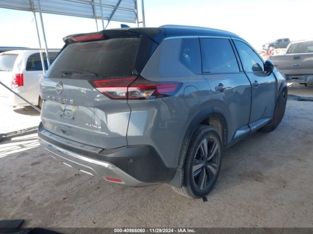 JN8BT3DC1NW119867 Nissan Rogue Platinum Fwd