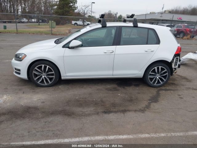 3VW217AU7FM104634 Volkswagen Golf Tsi Se 4-door