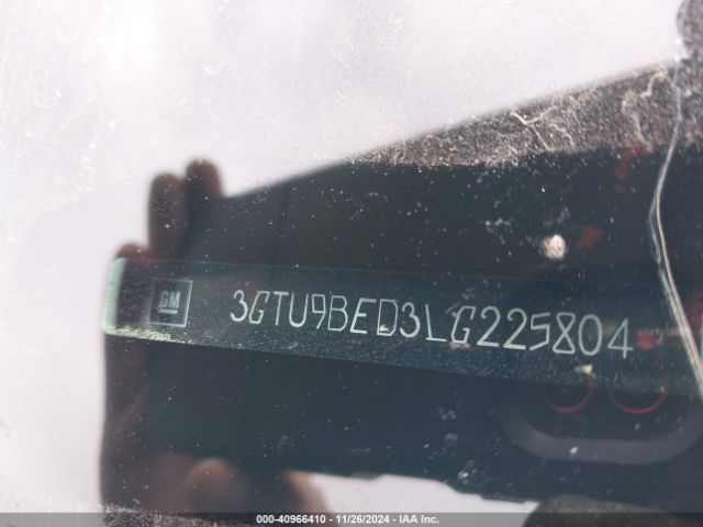 3GTU9BED3LG225804 GMC Sierra 1500 4wd  Short Box Sle