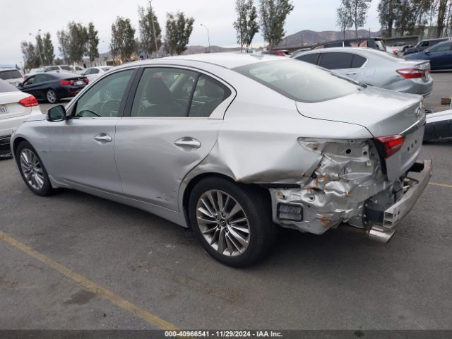 JN1CV7AP0JM240150 Infiniti Q50 2.0t Luxe