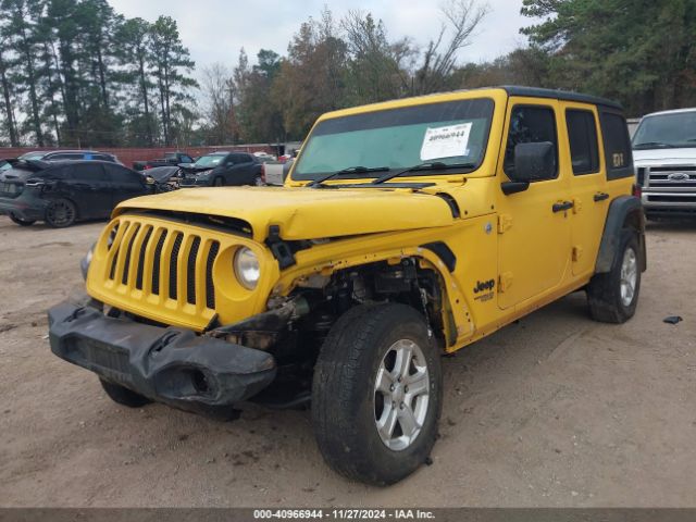 1C4HJXKN2MW732179 Jeep Wrangler Unlimited Sport Rhd 4x4