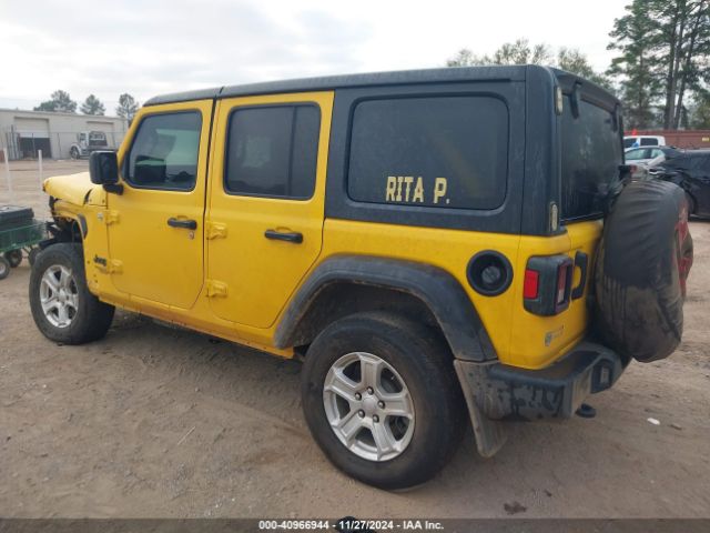 1C4HJXKN2MW732179 Jeep Wrangler Unlimited Sport Rhd 4x4
