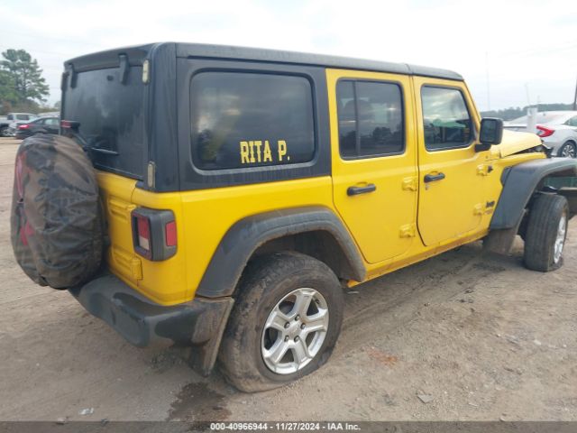 1C4HJXKN2MW732179 Jeep Wrangler Unlimited Sport Rhd 4x4