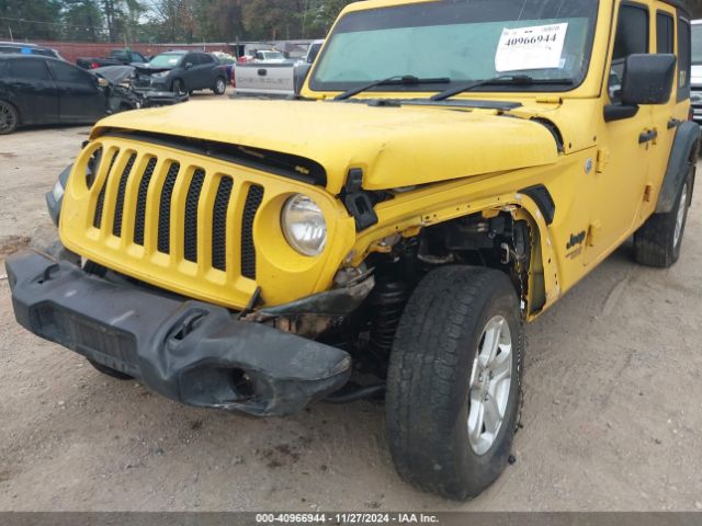 1C4HJXKN2MW732179 Jeep Wrangler Unlimited Sport Rhd 4x4