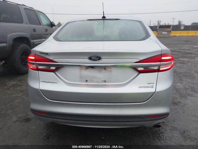 3FA6P0LU5JR128522 Ford Fusion Hybrid Se