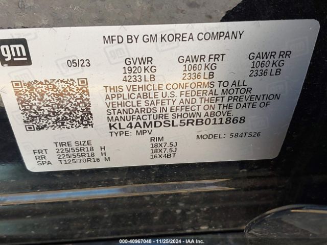 2024 BUICK ENCORE GX KL4AMDSL5RB011868 Photo 8