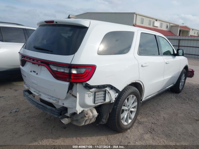 1C4RDHAG5LC129568 Dodge Durango Sxt Rwd