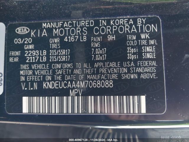 KNDEUCAA4M7068088 KIA SELTOS S