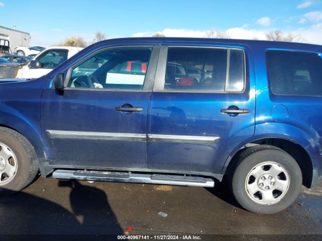 5FNYF3H24EB015926 Honda PILOT LX