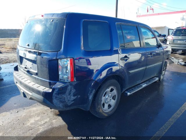 5FNYF3H24EB015926 Honda PILOT LX