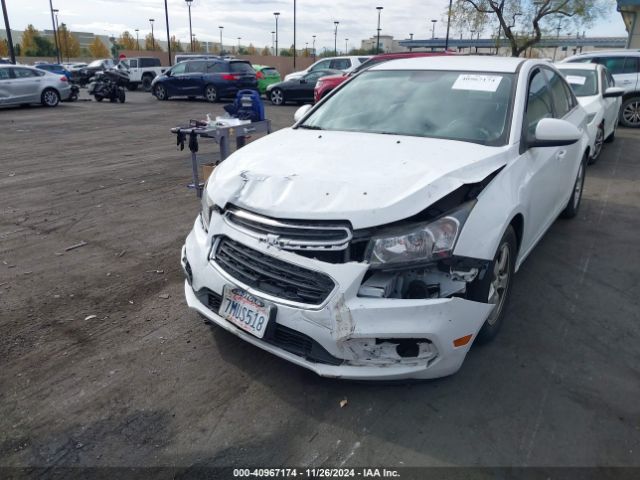 1G1PC5SBXF7268466 Chevrolet Cruze 1lt Auto