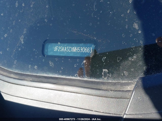 JF2SKASCXMH530663 Subaru Forester Limited