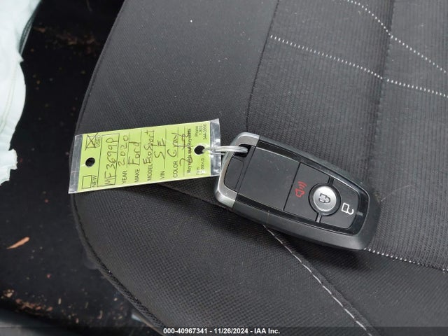 Ford Ecosport Se 2020 MAJ6S3GL0LC387244 Image 11