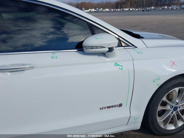 3FA6P0MU3KR181719 Ford Fusion Hybrid Sel