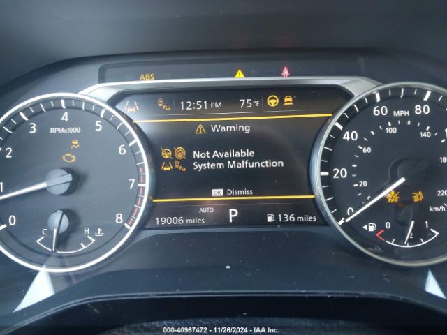5N1DR3BC2RC255319 Nissan Pathfinder Sv 4wd