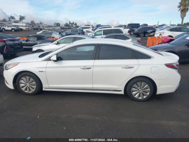 KMHE24L18GA036613 Hyundai Sonata Hybrid Se