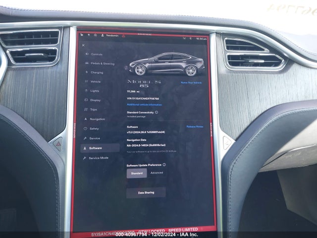 2013 TESLA MODEL S 5YJSA1CN4DFP06768 Photo 6