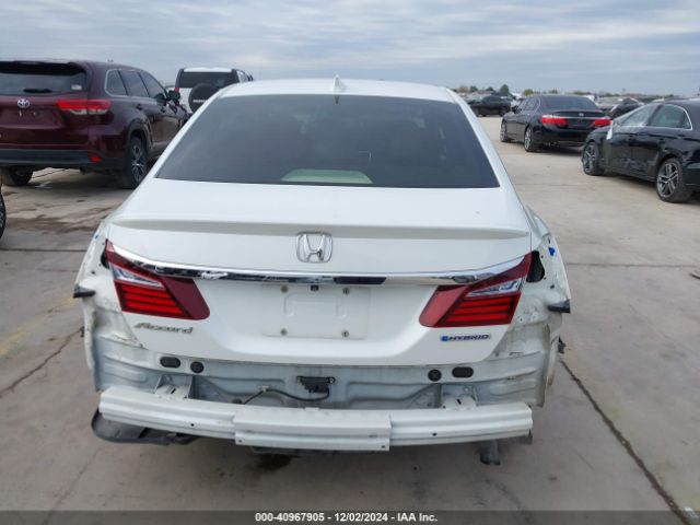 JHMCR6F51HC028374 Honda Accord Hybrid Ex-l