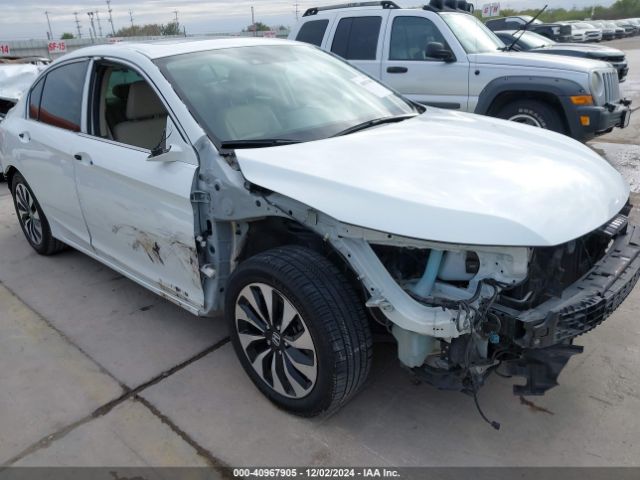 JHMCR6F51HC028374 Honda Accord Hybrid Ex-l