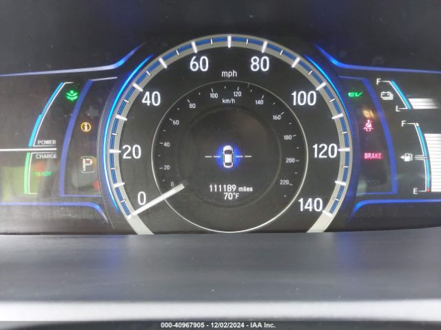 JHMCR6F51HC028374 Honda Accord Hybrid Ex-l