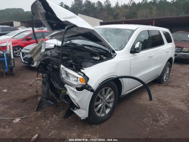 1C4RDHAG6JC455800 Dodge Durango Sxt Rwd