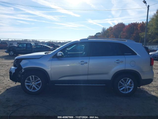 5XYKT3A63FG630201 KIA SORENTO LX