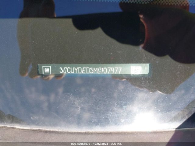 3GCUYDED3MG107977 Chevrolet Silverado 1500 4wd  Short Bed Lt
