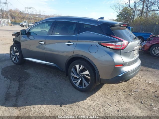 5N1AZ2MH5JN189847 Nissan Murano Platinum