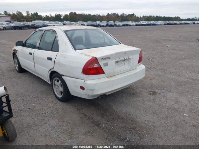 1999 MITSUBISHI MIRAGE JA3AY26A9XU014571 Photo 2